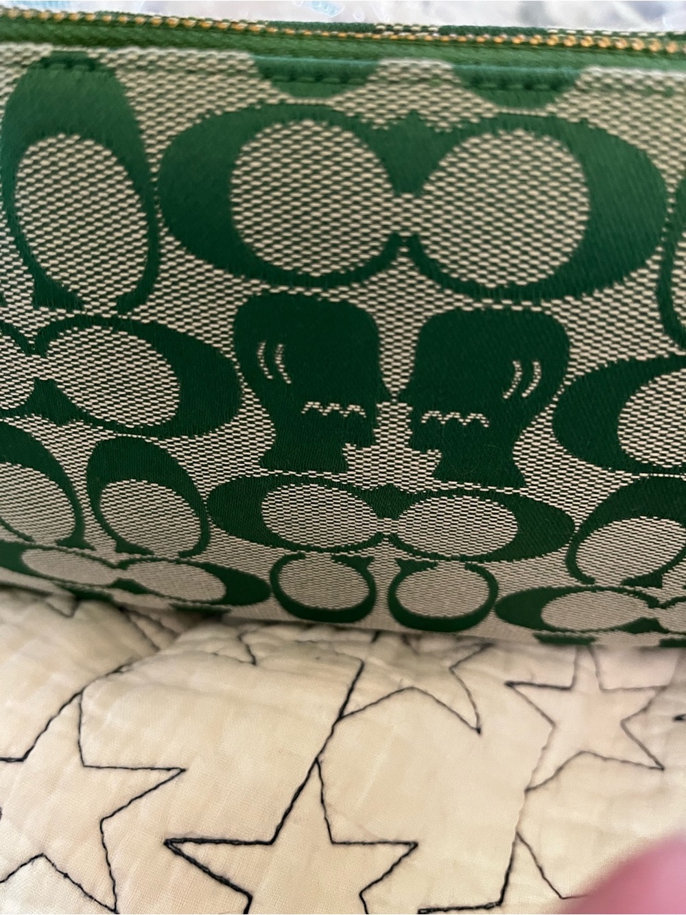 Coach X Braindead Green Plaza Bag. - Picture 6 of 16